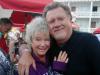 Patricia (Castle in the Sand) & hubby Michael enjoyed the day.